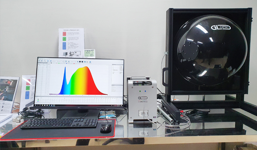 차량 광원 스펙트럼 분석장비 장비 이미지